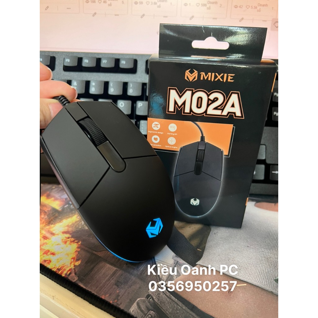 Chuột meetion M361, chuột máy tính giá rẻ, bền đẹp dùng cho văn phòng
