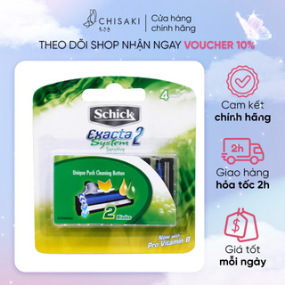 Lưỡi Dao Cạo Schick Exacta 2 System Sensitive