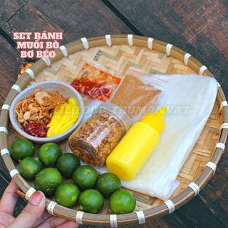 SET Bánh Tráng Dẻo Cuộn/Vò Bơ Hành Phi Me/ Muối Bò Cay,...-SET Bánh VIP-Lilifood