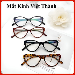 Gọng Kính cận mắt mèo 5 màu sếch vừa lắp được mắt kính nam nữ viễn loạn MÈO 5