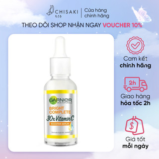 Serum Garnier Tăng Cường Sáng Da Mờ Thâm 30ml