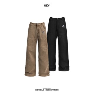 Quần canvas SLY Double Knee Washed