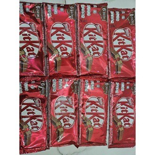 Bánh socola Kitkat Nestle' gói 6 thanh 17g (gói102g)  (trời nóng bạn vui lòng bỏ ngăn mát tủ lạnh trước khi dùng)