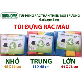 Túi đựng rác 1kg, túi đựng rác đen màu, túi rác thân thiện môi trường - tadahome