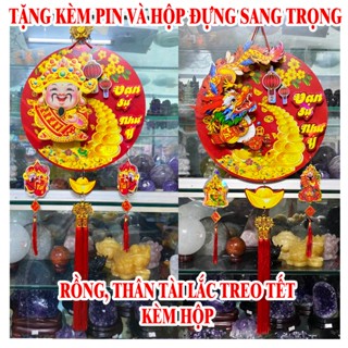 Dải Treo Thần Tài Lắc Rồng Lắc Đầu Gọi Tài Lộc, Thần Tài Tết Cầu May Mắn - Đồ Trang Trí Thần Tài Tết