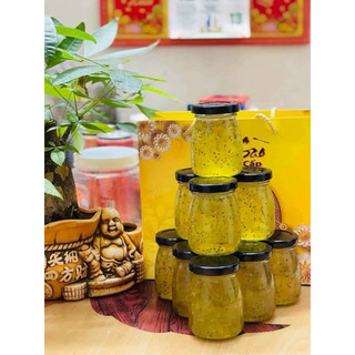 [Chọn màu nắp] COMBO 20 HŨ THUỶ TINH 100ML NẮP THIẾC CHƯNG YẾN, LÀM SỮA CHUA, ĐỰNG DẦU DỪA