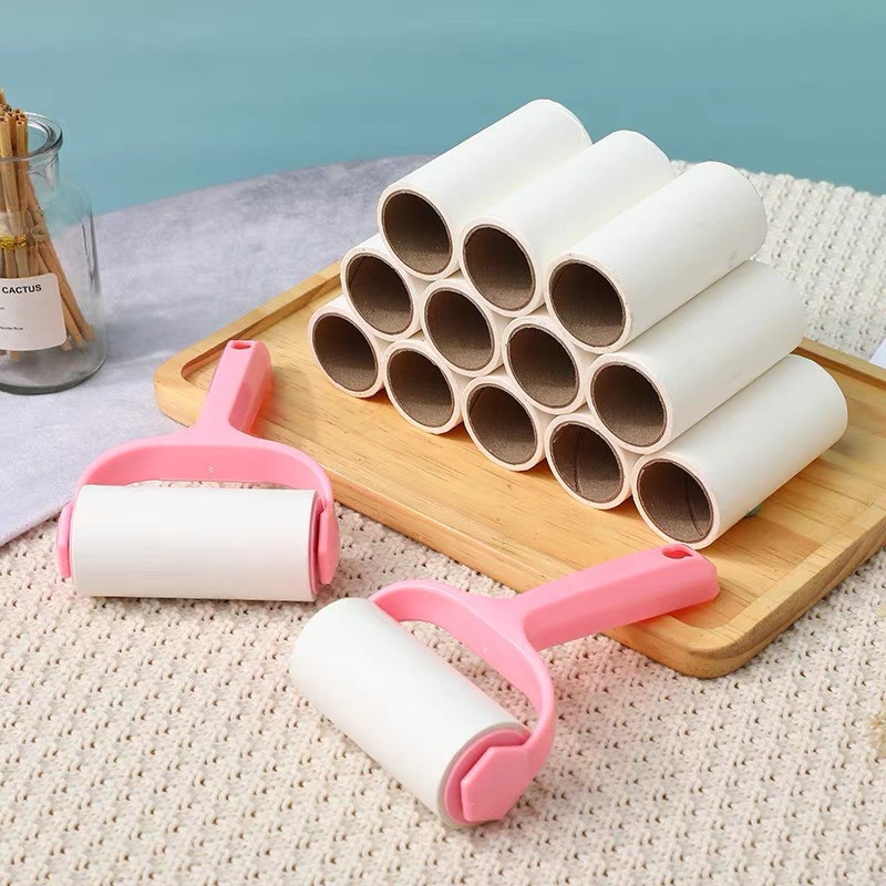 Combo 10 Lõi Lăn Bụi Thay Thế Cho Cây Lăn Bụi Quần Áo, Thanh Lăn Lông Mèo, Ga Giường, Sofa - Min House