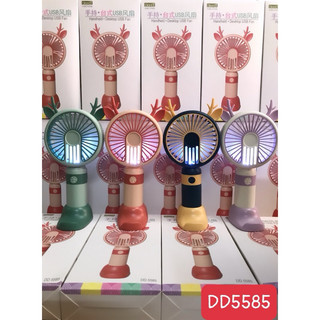Quạt mini sấy mi tai thỏ(có đế)