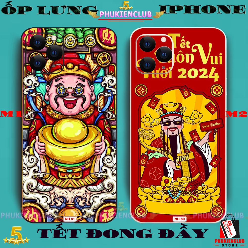 Ốp iphone Tết QUÝ MÃO bình an, Tết phú quý iphone 6/ 7/ 8 Plus/ SE2/ X/ XR/ XSMAX/ 11/ 12/ 13/14 PRO