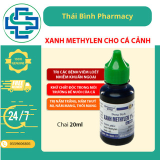 Xanh Methylen HD Pharma chai 20ml như hình