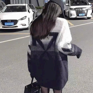 Áo Len Off White Lông Tua Rua Đen Trắng, Áo Len OFF WHITE Mũi Tên Chất Dày Dặn Cổ Bo Đẹp Form Rộng
