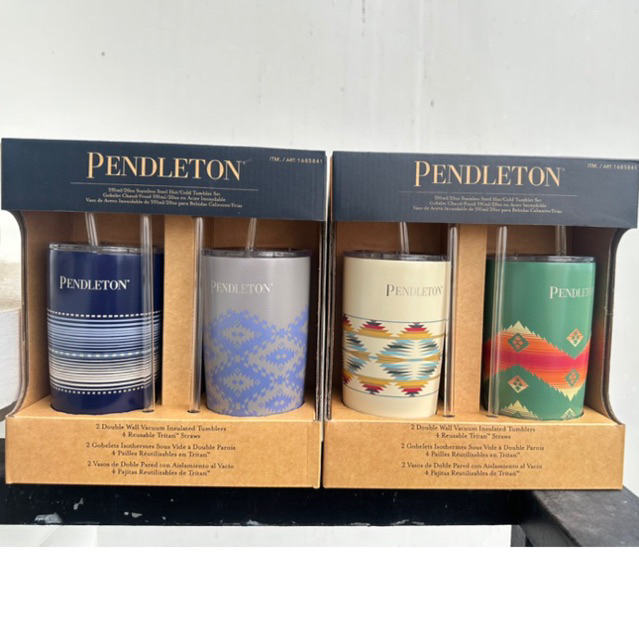 Ly giữ nhiệt Pendleton Mỹ 591ml Tặng kèm 2 ống hút - Hàng Mỹ