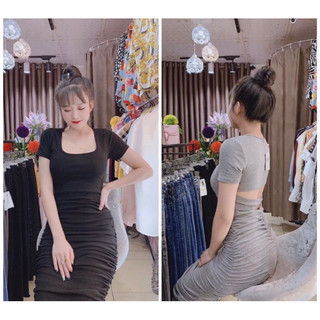 ĐẦM BODY DÂY CHÉO LƯNG