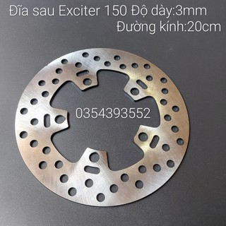 Đĩa phanh sau exciter 150/135,đĩa thắng sau exciter 135/150