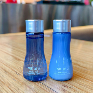[XẢ LỖ] - COMBO NƯỚC HOA HỒNG VÀ SỮA DƯỠNG SU:M37 WATER FULL 20ml
