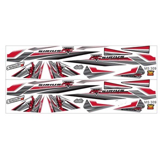 tem mới RC v3 dán xe sirius 50 - 110