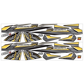 tem mới RC v3 dán xe sirius 50 - 110