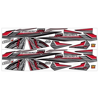 tem mới RC v3 dán xe sirius 50 - 110
