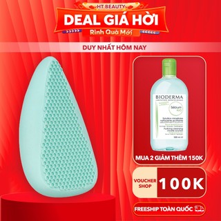 Máy rửa mặt massage mặt toàn tẩy da chết toàn thân FAC - 350 Silicone kháng khuẩn công nghệ siêu âm HoMedics