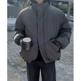 Áo phao béo dáng xuông Korea