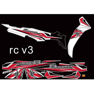 Tem mới rc v3 dán xe sirius 50 - 110