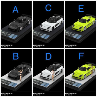 Mohinhxeps-1/64_TimeMicro Mazda RX-7 Veilside diecast model