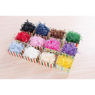 20gr giấy rơm cắt sợi lót hộp quà