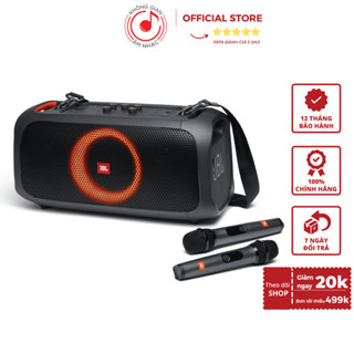 [DEMO] Loa Karaoke Di Động JBL Partybox On The Go (Tặng Kèm 2 Micro) - Chính Hãng PGI