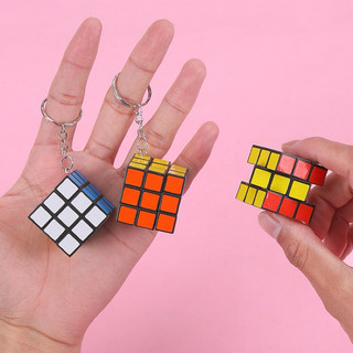 combo 6 Móc khoá khối rubik 3x3 nhiều mầu