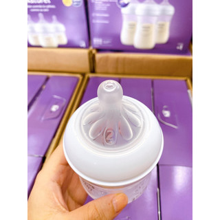 Bộ 2 núm ty bình sữa Philips Avent Natural cho bé - Hàng chính hãng
