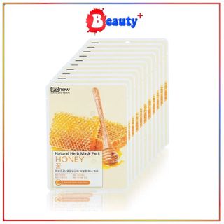 10 miếng mặt nạ mật ong benew natural herb mask pack - honey