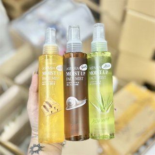 Xịt khoáng giữ ẩm Aspasia 150ml (#Gold Pearl , #Snail  , #Collagen , #Aloe)