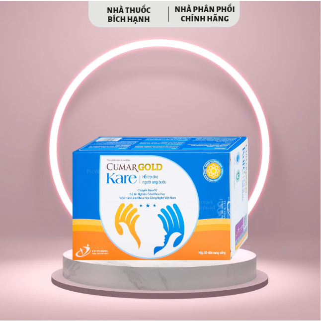 Viên uống CumarGold Kare CVI Pharma hỗ trợ cho người ung bướu (30 viên)