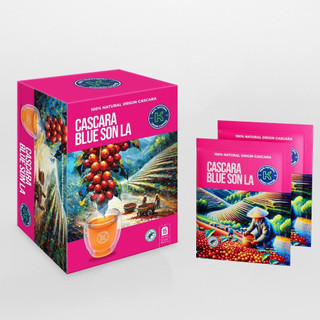 Trà cascara blue son la - trà túi lọc làm từ vỏ quả cà phê arabica chín đỏ - thương hiệu k coffee