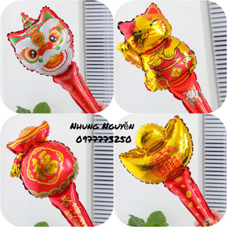 Bong bóng nhôm trang trí Tết đáng yêu