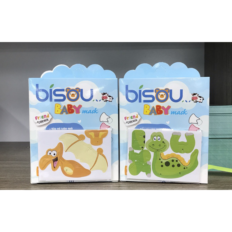 khẩu trang Bisou Baby maks