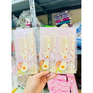 Set 2 lược chải tóc dễ thương