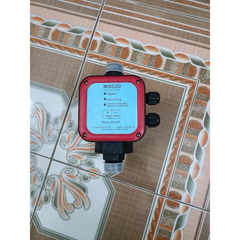 Rơ Le Điện tử Chống cạn 2,2kW, Tự Động Tăng áp,  và điều chỉnh áp cho máy bơm nước