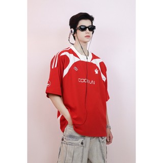 Áo thun phối bóng đá phông rộng local brand nam nữ  streetwear thể thao âu mỹ oversize cặp đôi phông cotton oversize
