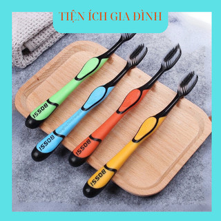 Bàn Chải Đánh Răng Bossi Than Tre Hoạt Tính