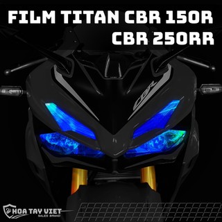 Miếng dán chóa đèn cbr 150 r chuyển màu xanh chóa đèn honda cbr 150