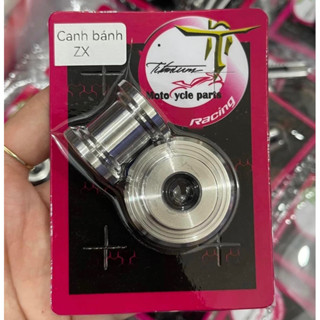 Cục canh bánh trước sau inox 304 cho đùm đĩa lõm Wave nhỏ/ Wave Rs/ Future Neo/ Future 2 ( vỉ hồng )