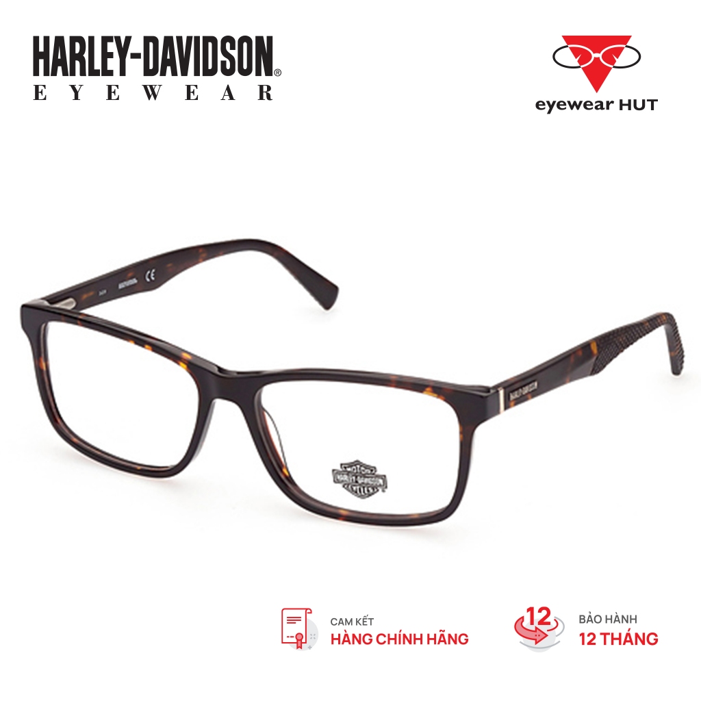 Gọng kính Nam chính hãng Harley-Davidson  HD0823_56 phong cách Cổ điển kiểu dáng Vuông