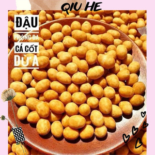 Đậu phộng da cá nước cốt dừa giòn ngon 500 gram