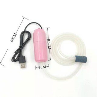 Máy sủi oxy mini USB sục khí bể cá
