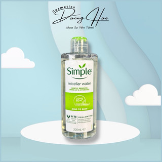 Nước Tẩy Trang Simple Micellar Cleansing Water 200ml
