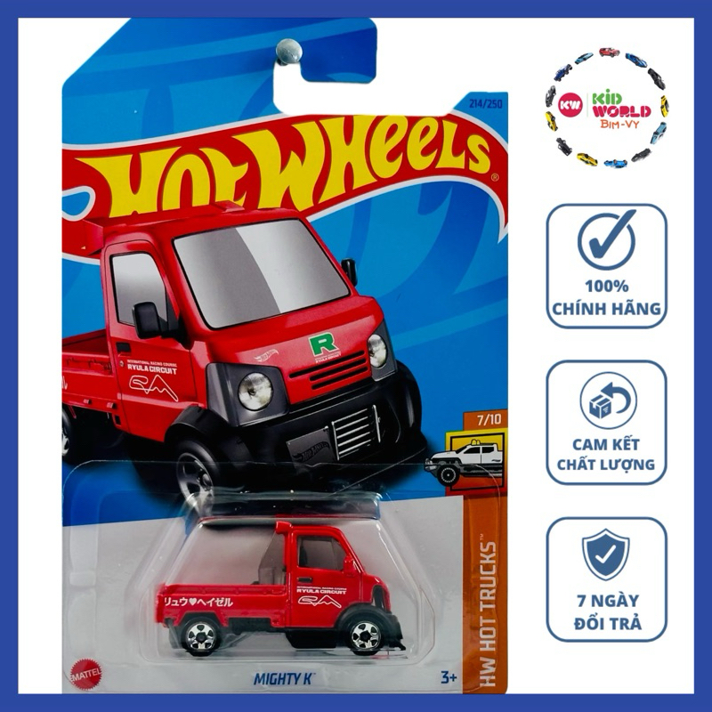 Xe mô hình Hot Wheels basic Tải Mighty K HKJ03.