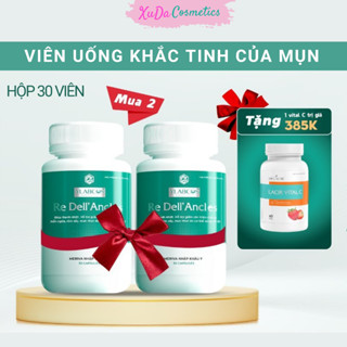Viên Uống Mụn Re Dell Ancles, Dr lacir Ylabcos, hỗ trợ thanh nhiệt, giảm mụn, mẩn ngứa, nóng trong