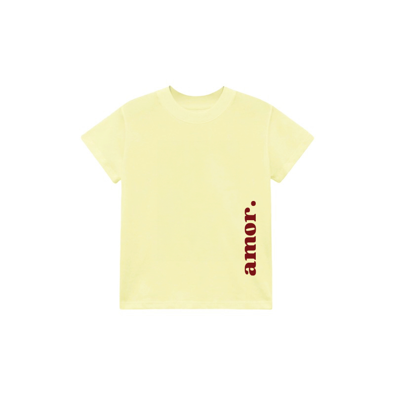 Áo Thun Form Fit Mẫu Amor. Áo Baby Tee Chất Cotton Co Giãn, Thoải Mái | BigBuy360 - bigbuy360.vn