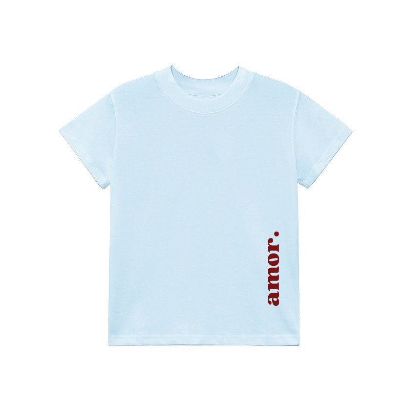 Áo Thun Form Fit Mẫu Amor. Áo Baby Tee Chất Cotton Co Giãn, Thoải Mái | BigBuy360 - bigbuy360.vn